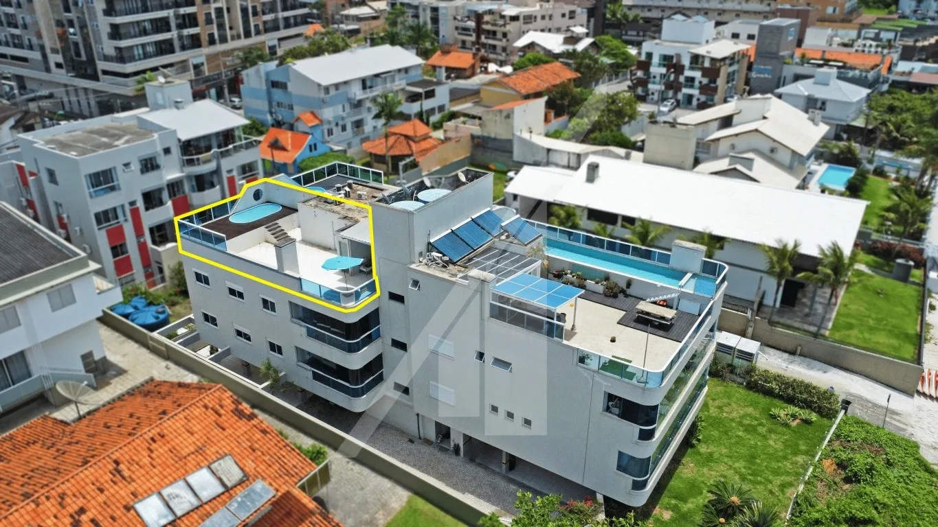 COBERTURA DUPLEX, VISTA MAR, MOBILIADO, TRÊS DORMITÓRIOS - PRAIA DE BOMBINHAS — foto 2