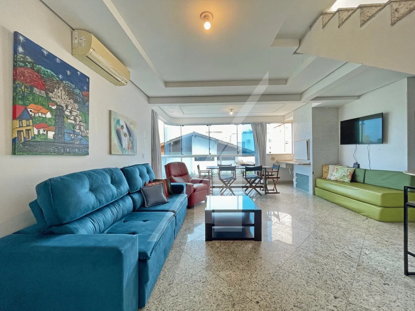 COBERTURA DUPLEX, VISTA MAR, MOBILIADO, TRÊS DORMITÓRIOS - PRAIA DE BOMBINHAS — foto 6