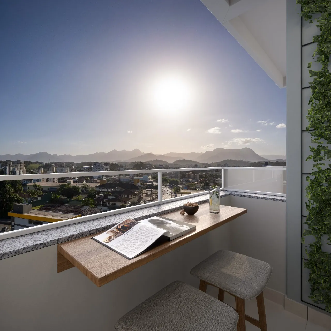 Apartamento com 1 suíte(s) mais 2 quarto(s) à venda no bairro Costa E Silva em Joinville, por R$ 428.900,01 — foto 2