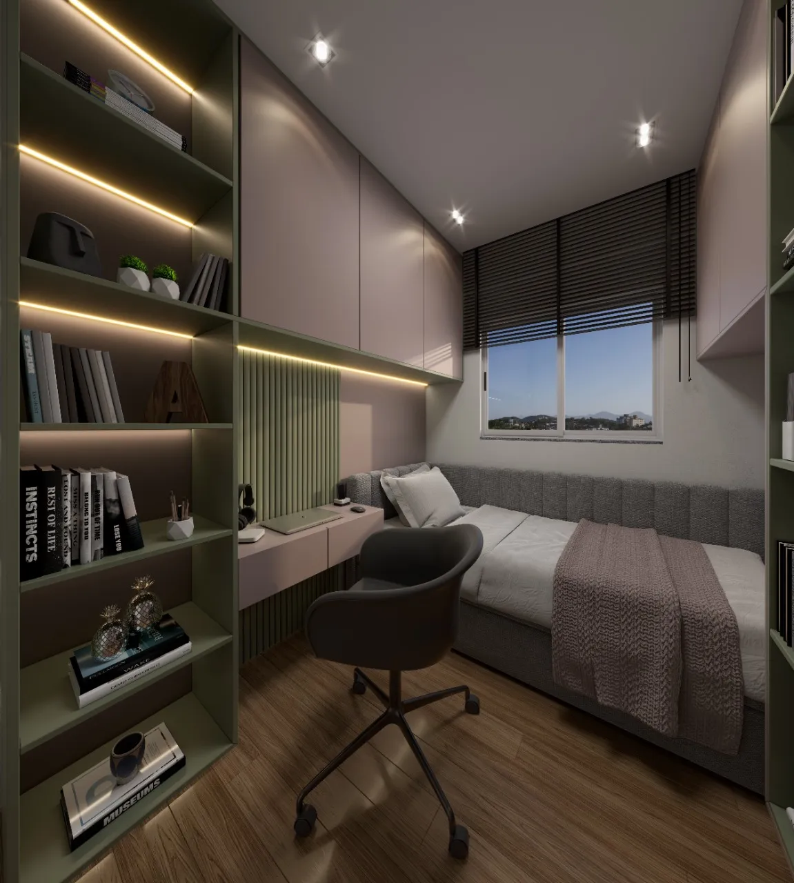 Apartamento com 1 suíte(s) mais 2 quarto(s) à venda no bairro Costa E Silva em Joinville, por R$ 428.900,01 — foto 5