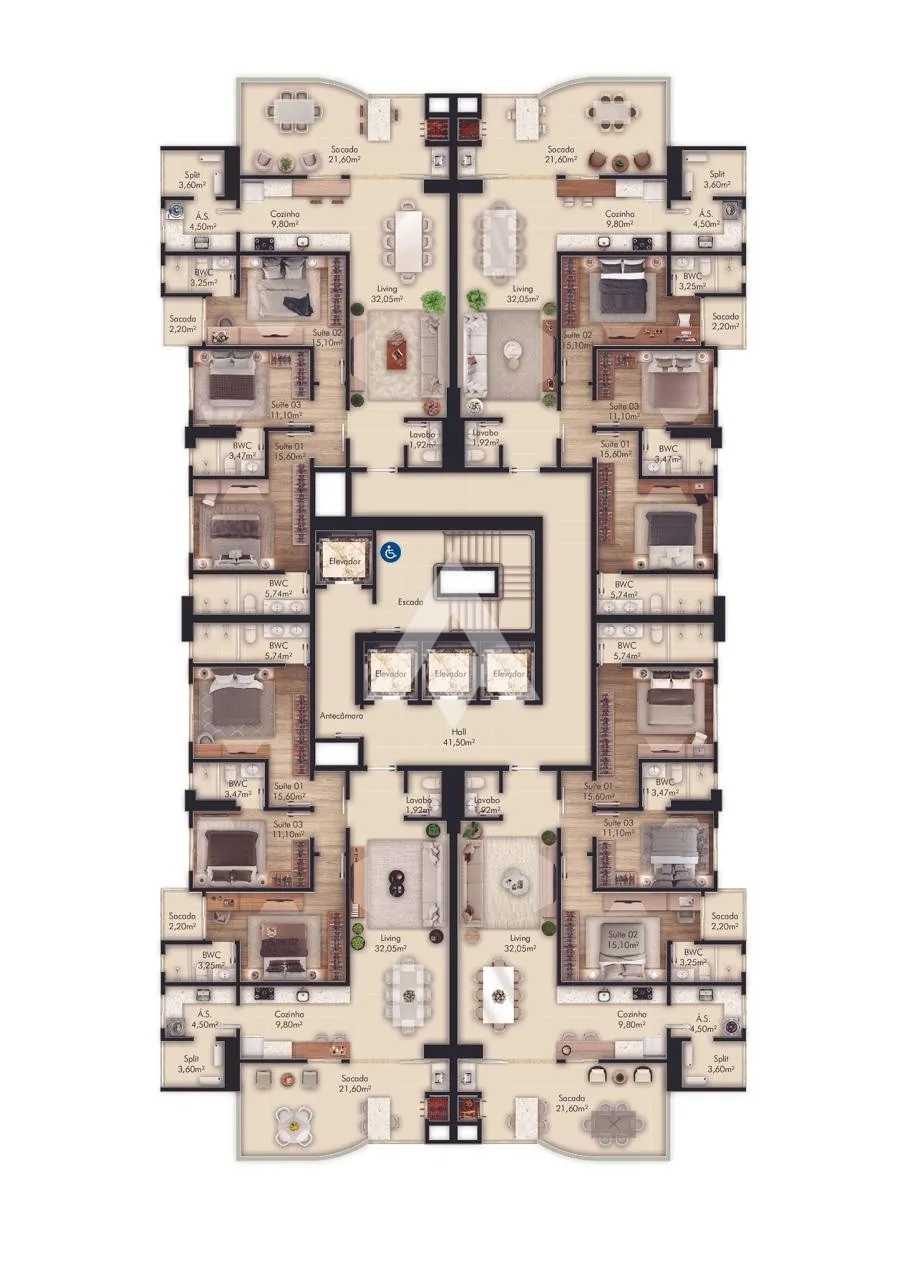 Apartamento com 3 suítes em Itapema — foto 2