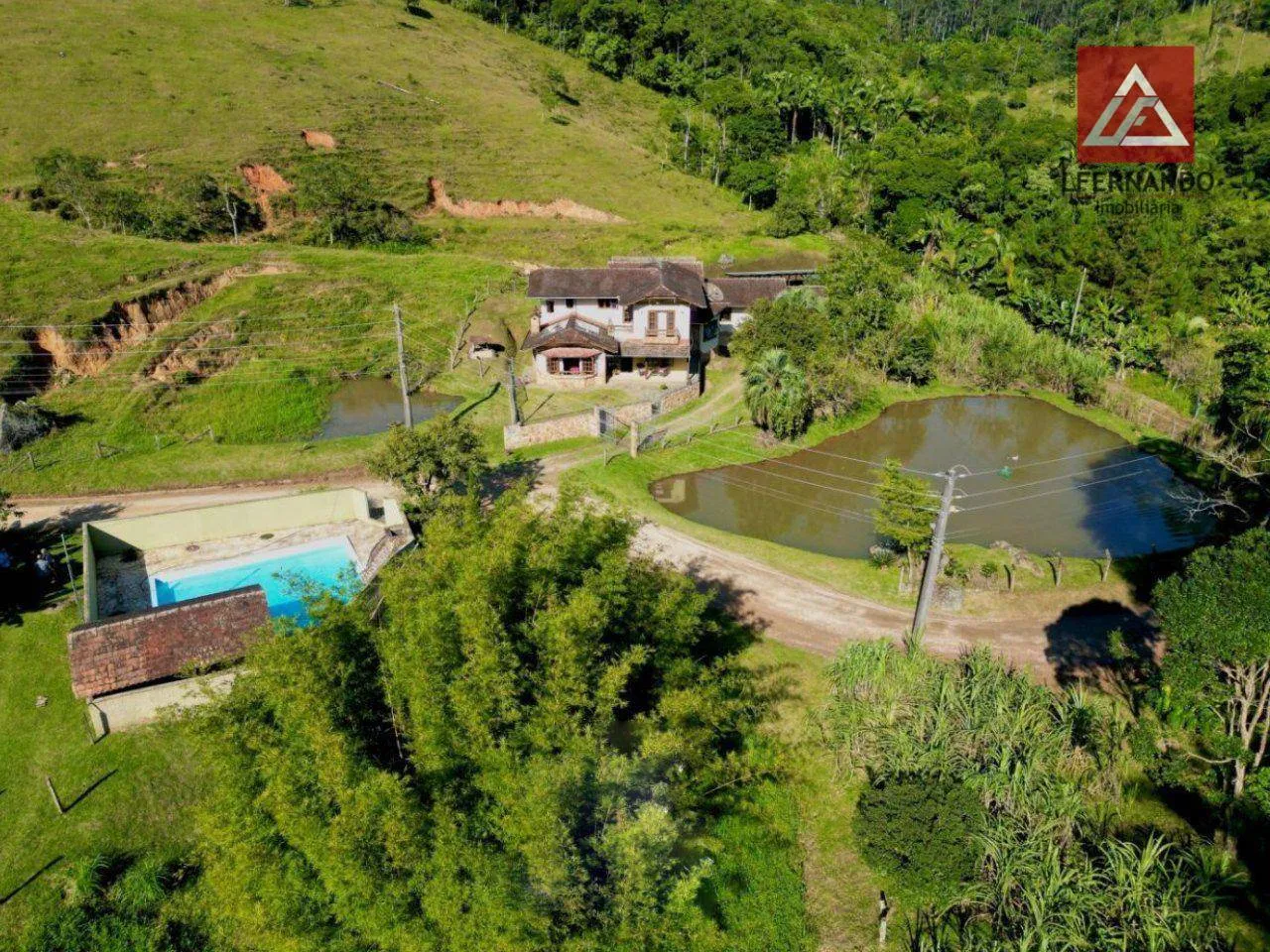 Sítio com 3 dormitórios, sendo 1 suíte à venda, 110000 m por R$ 2.490.000 - Belchior Alto - Gaspar/SC — foto 5