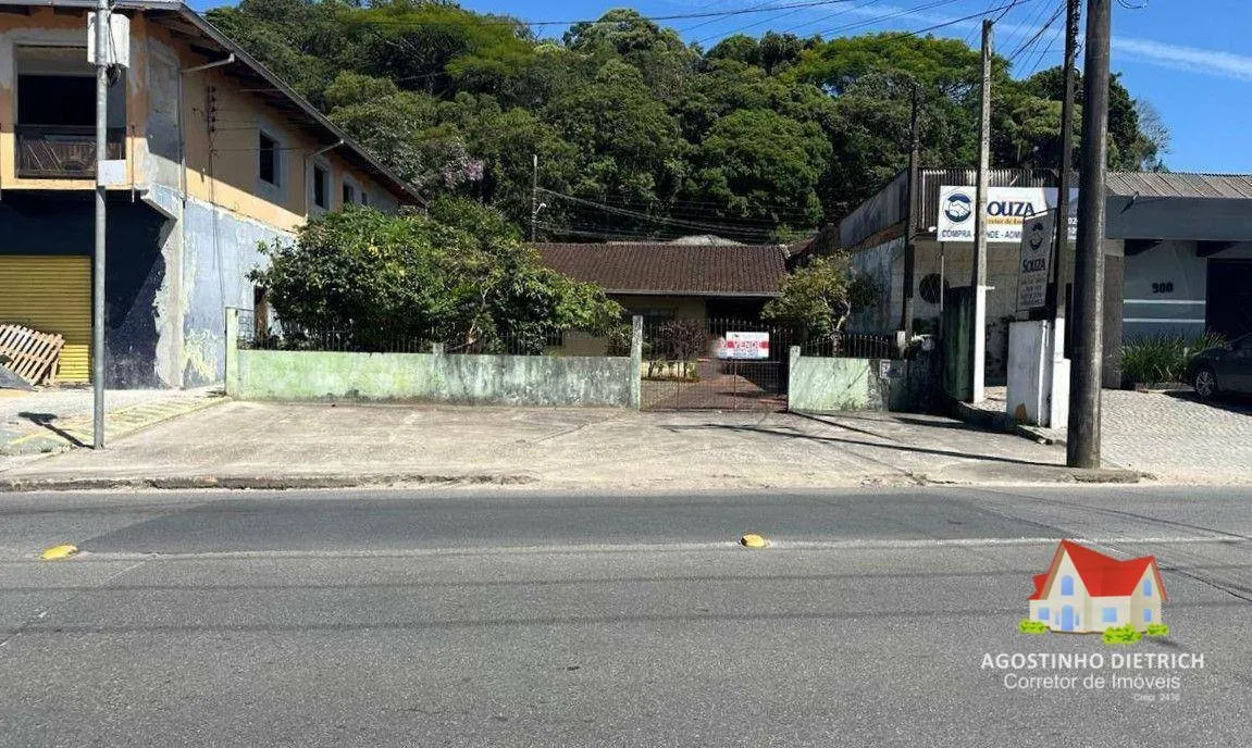 Terreno Comercial C/ Area Total de 310,00 m2 + Residencia em Alvenaria No Bairro Iririu! — foto 3