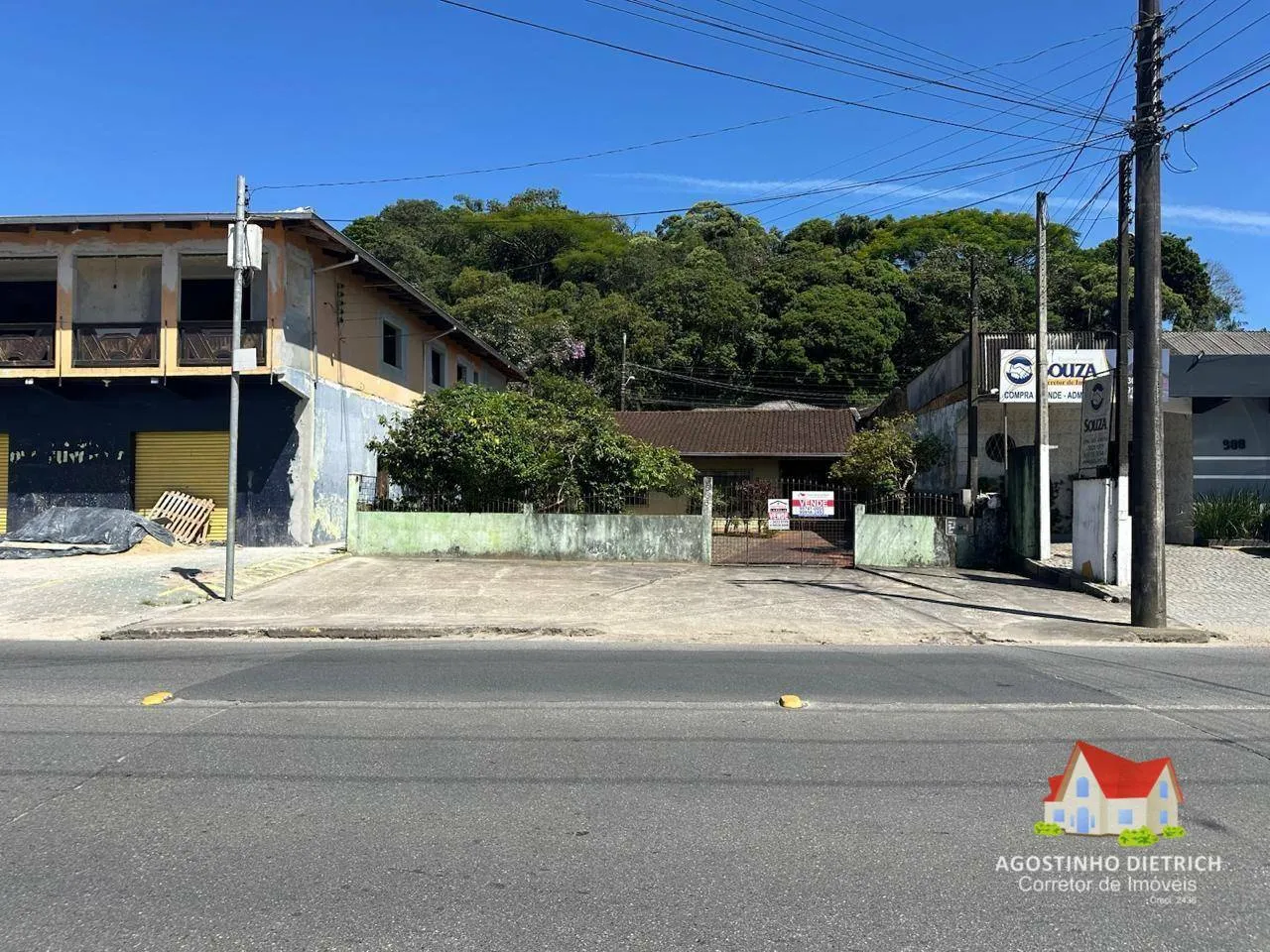 Terreno Comercial C/ Area Total de 310,00 m2 + Residencia em Alvenaria No Bairro Iririu! — foto 5
