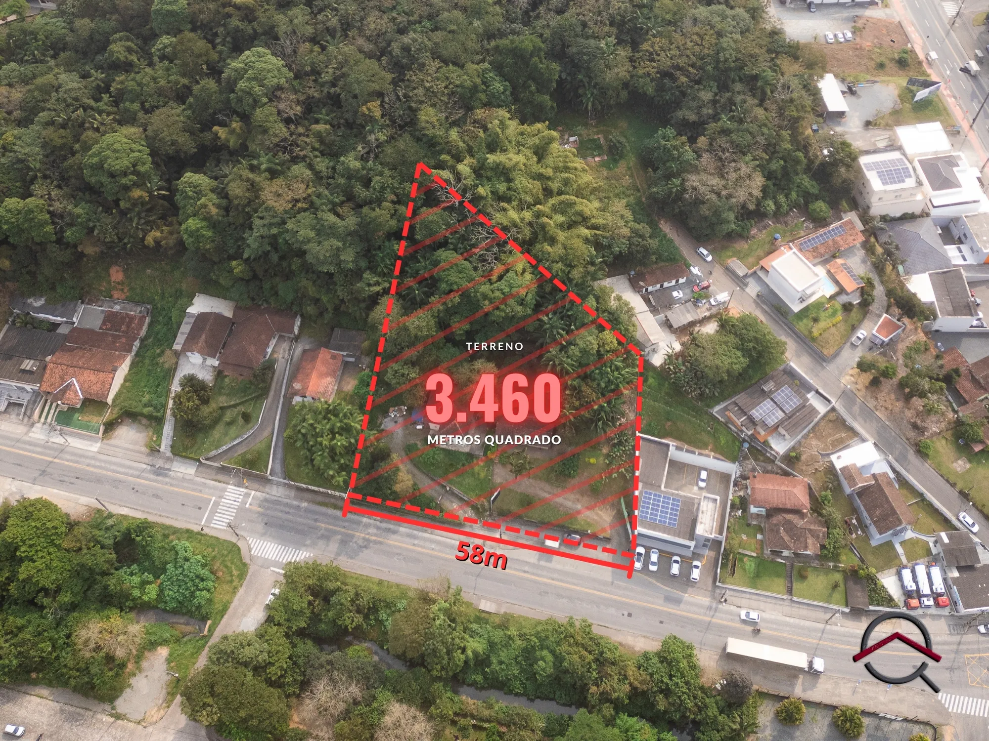 Terreno potencial construtivo de frente com Rua Benjamim Constant - foto 1