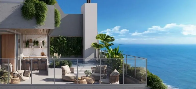 Apartamentos a venda - Centro, Balneário Piçarras (SC), vista para o mar, infraestrutura completa, 04 suítes, praia selo azul. - foto 1