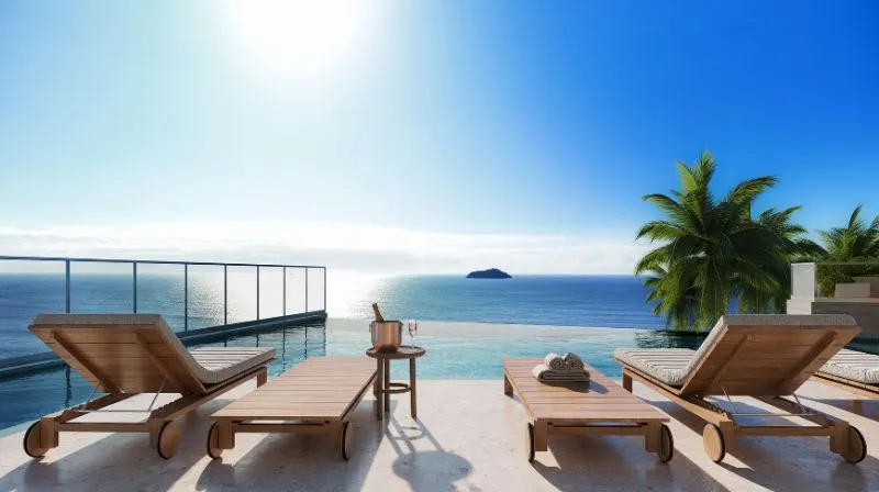 Apartamentos a venda - Centro, Balneário Piçarras (SC), vista para o mar, infraestrutura completa, 03 suítes, praia selo azul. - foto 1