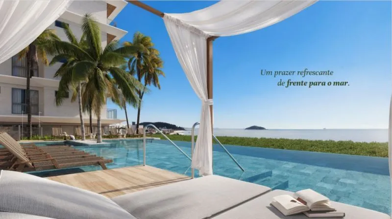 Apartamentos a venda - Centro, Penha (SC), frente para o mar, infraestrutura completa, 04 suítes. - foto 1