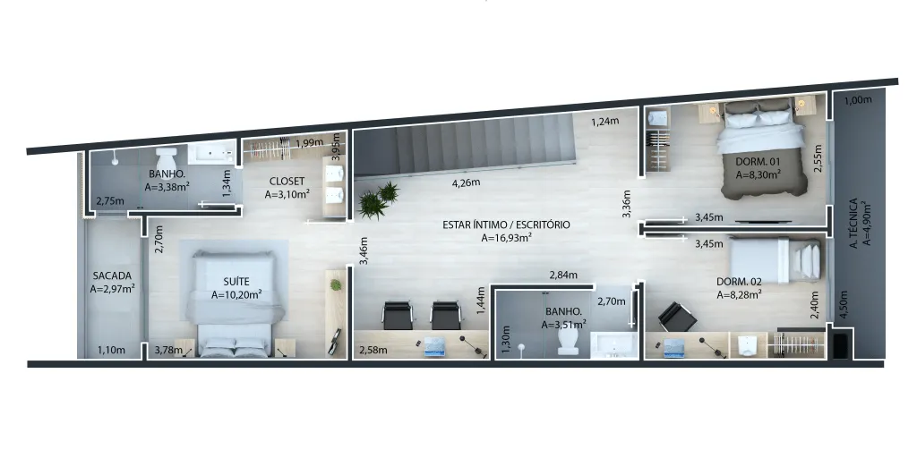 SOBRADO GEMINADO no SANTO ANTÔNIO com 3 quartos para VENDA, 135 m — foto 7