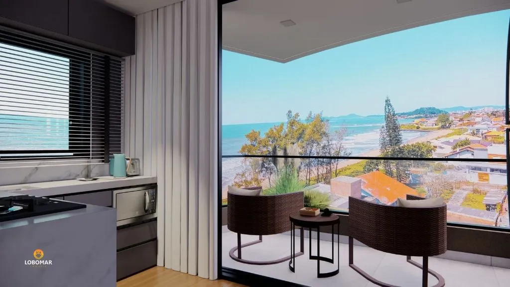 Apartamento pé na areia, com 3 suítes, em Barra Velha SC!! - foto 1
