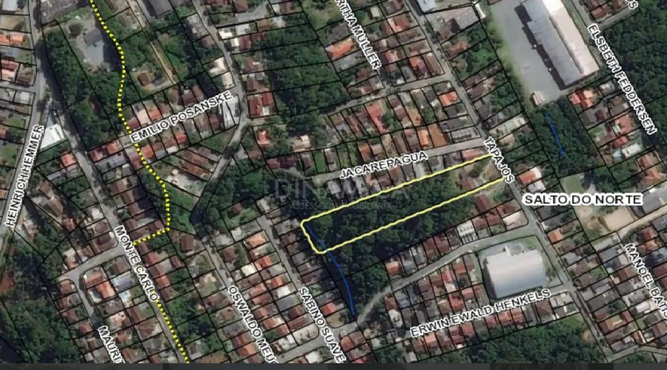 Lote industrial ou residencial no bairro Salto do Norte em Blumenau com 7.663,86m2, sendo 27,50 metros de frente. — foto 6