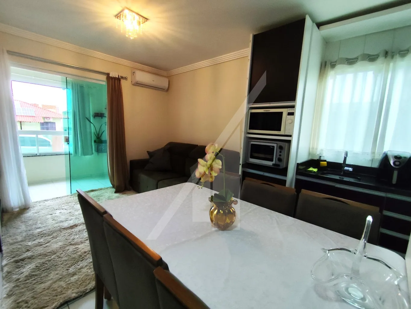 APARTAMENTO COM DOIS DORMITÓRIOS, SEMIMOBILIADO - BAIRRO FIGUEIRA, GASPAR — foto 3