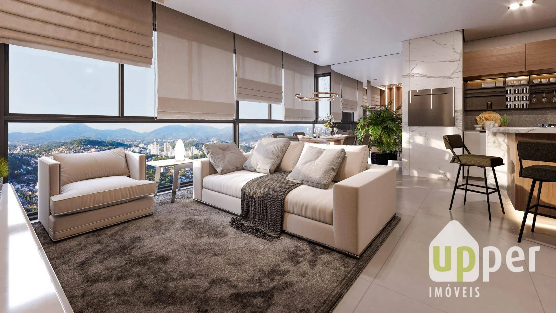 Apartamento com 3 dormitórios à venda por R$ 744.000,00 - Água Verde - Blumenau/SC - foto 1