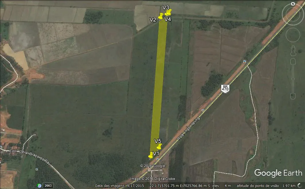 Terreno 90,60 Metros de  Frente para BR-470 (Área de 60.801,60 m2) - Limpo - Escriturado - Ilhota/SC - foto 1