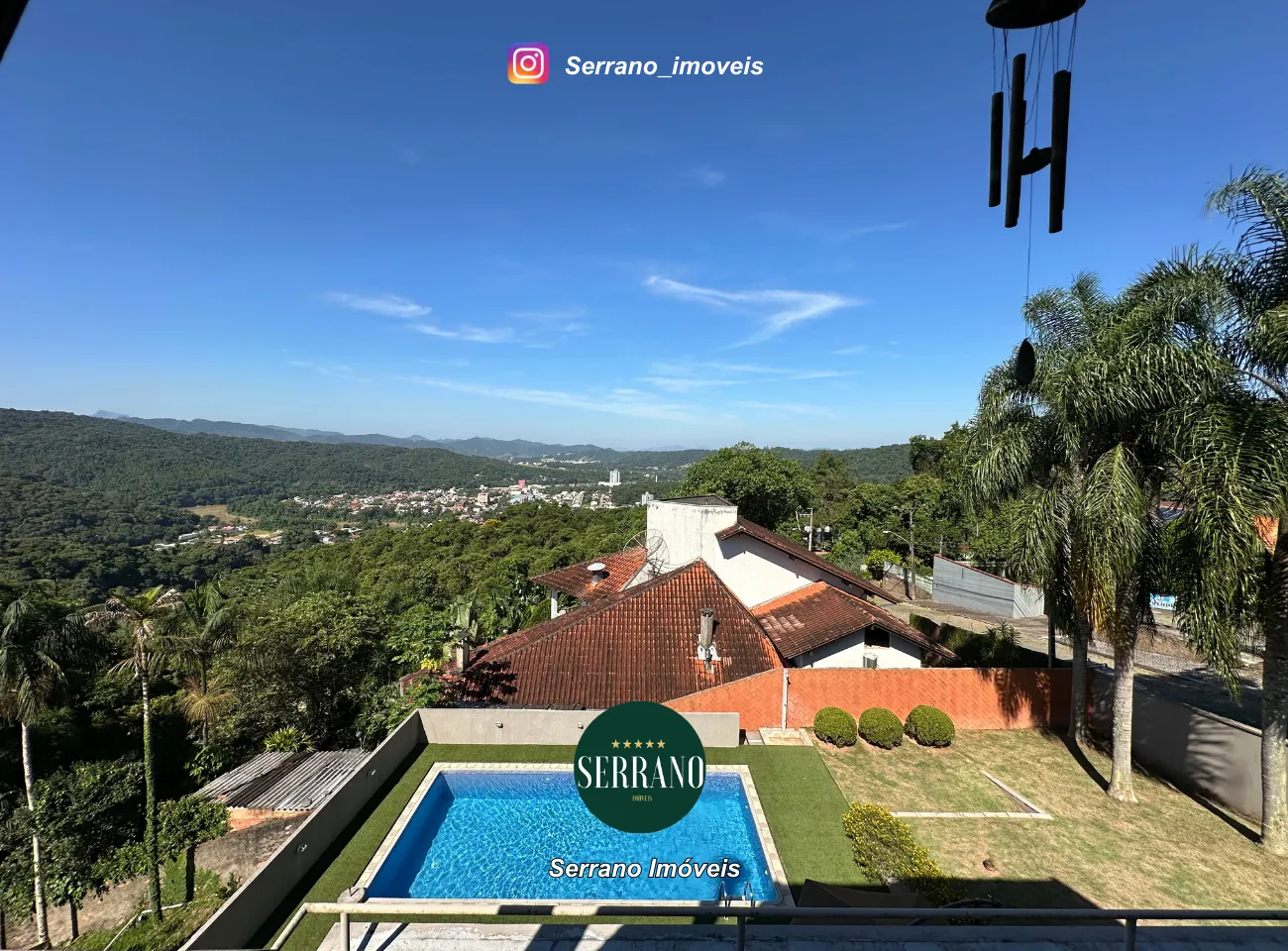 Casa com Piscina e linda vista para Cidade. — foto 4