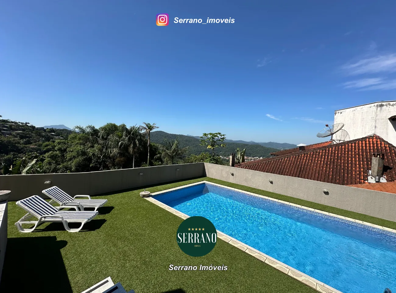 Casa com Piscina e linda vista para Cidade. — foto 2