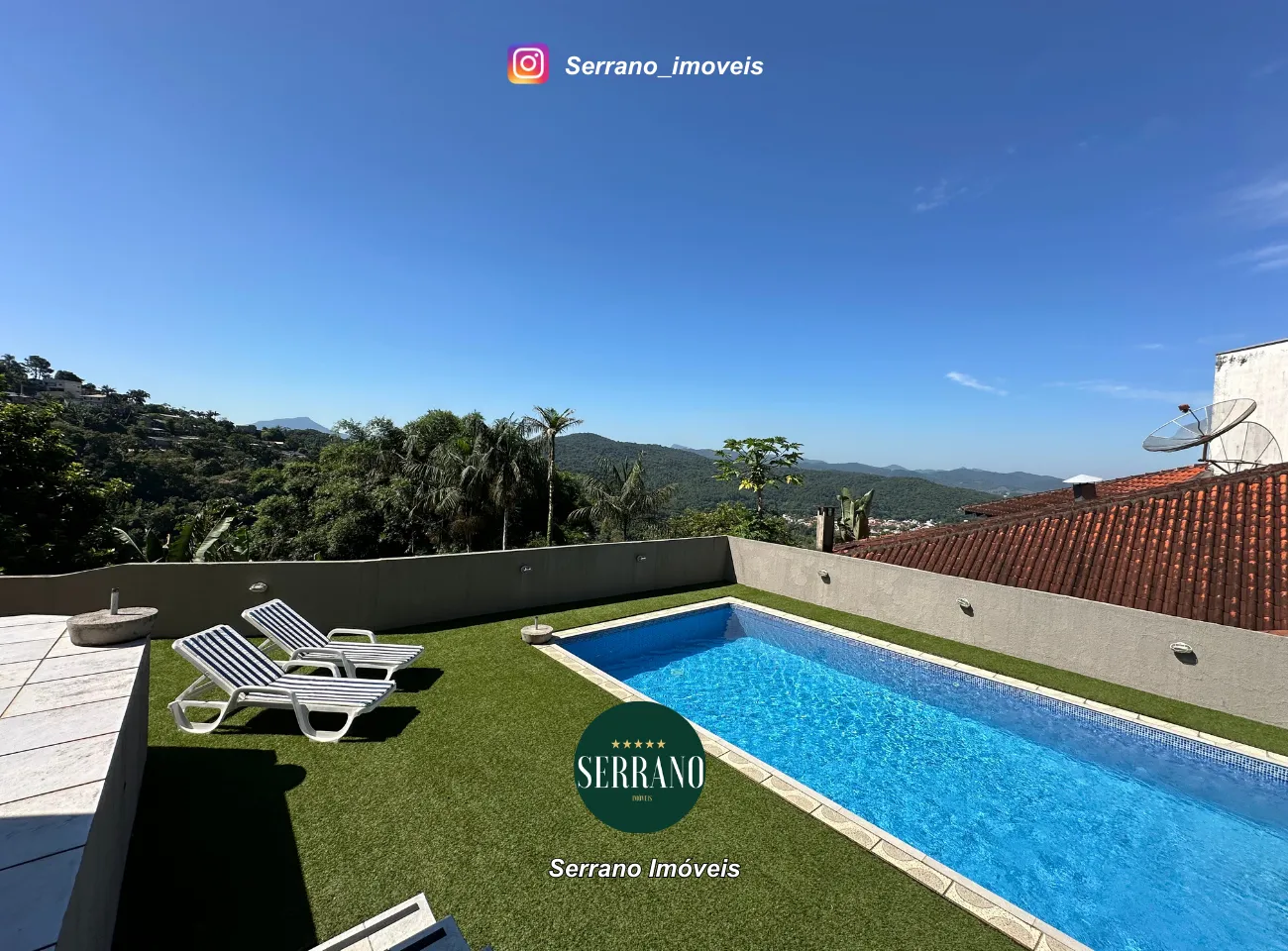 Casa com Piscina e linda vista para Cidade. — foto 6