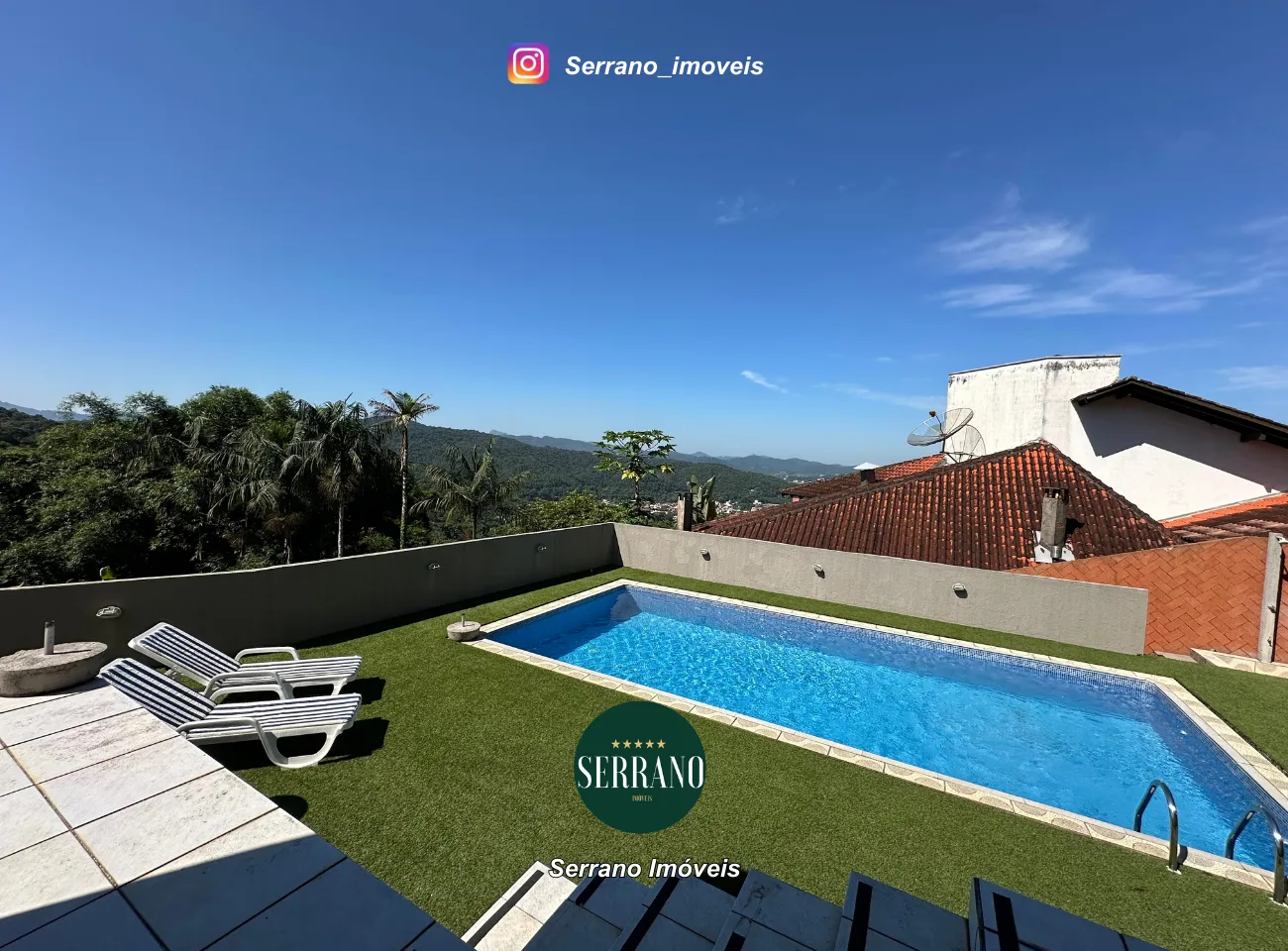 Casa com Piscina e linda vista para Cidade. — foto 7