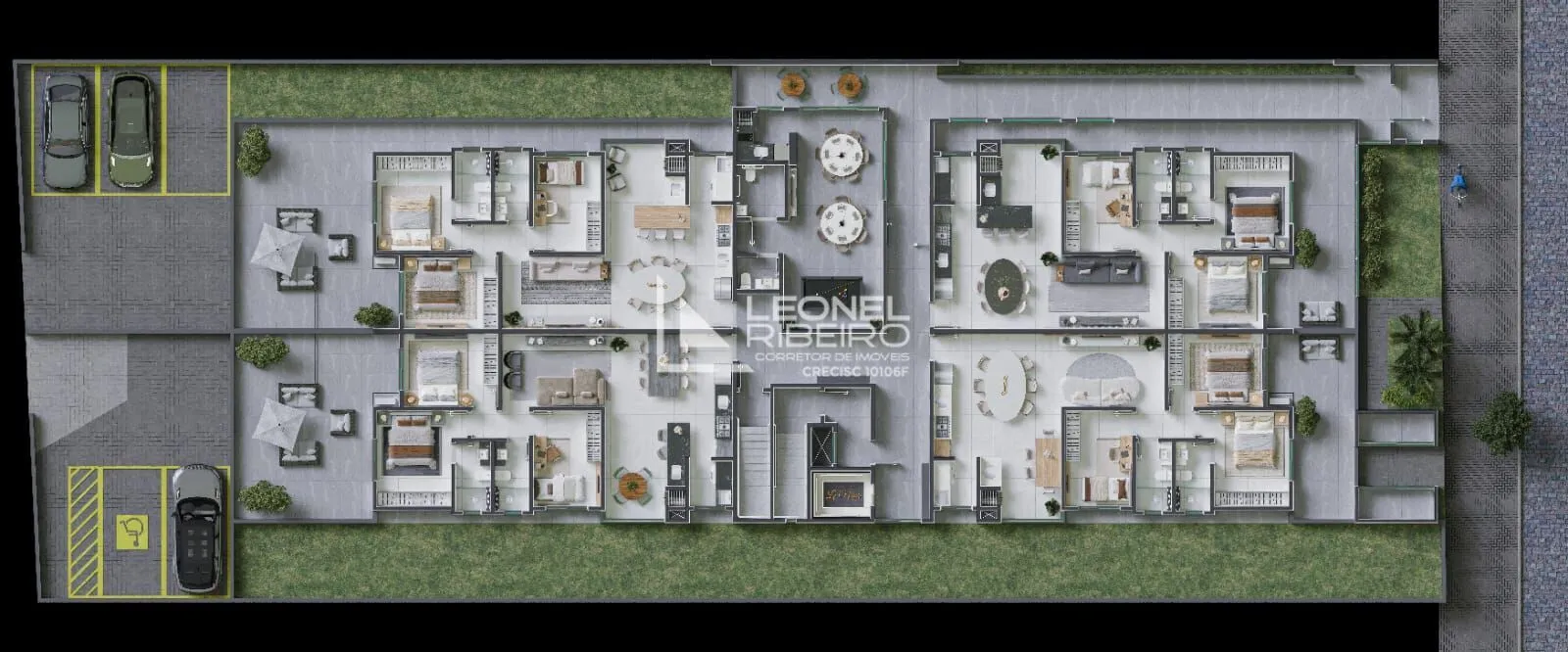 Apartamento com 3 dormitórios, 125,5 m à venda no bairro Das Nações em Timbó-SC — foto 3