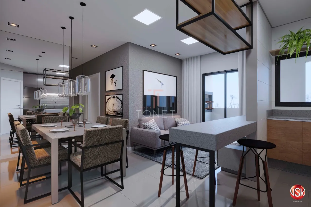 Apartamento com 1 suíte(s) mais 1 quarto(s) à venda no bairro Anita Garibaldi em Joinville, por R$ 684.570,54 — foto 2