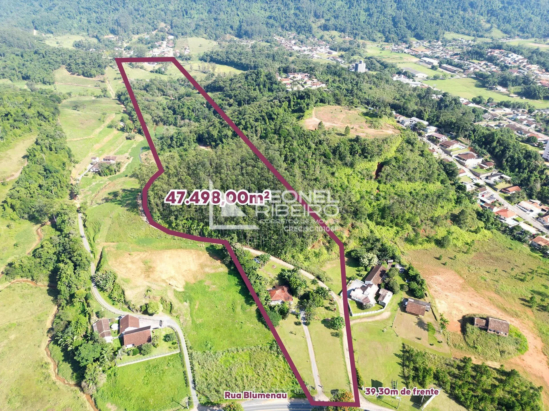Terreno à venda com 47.501,05 m no bairro Dos Estados em Timbó-SC - foto 1
