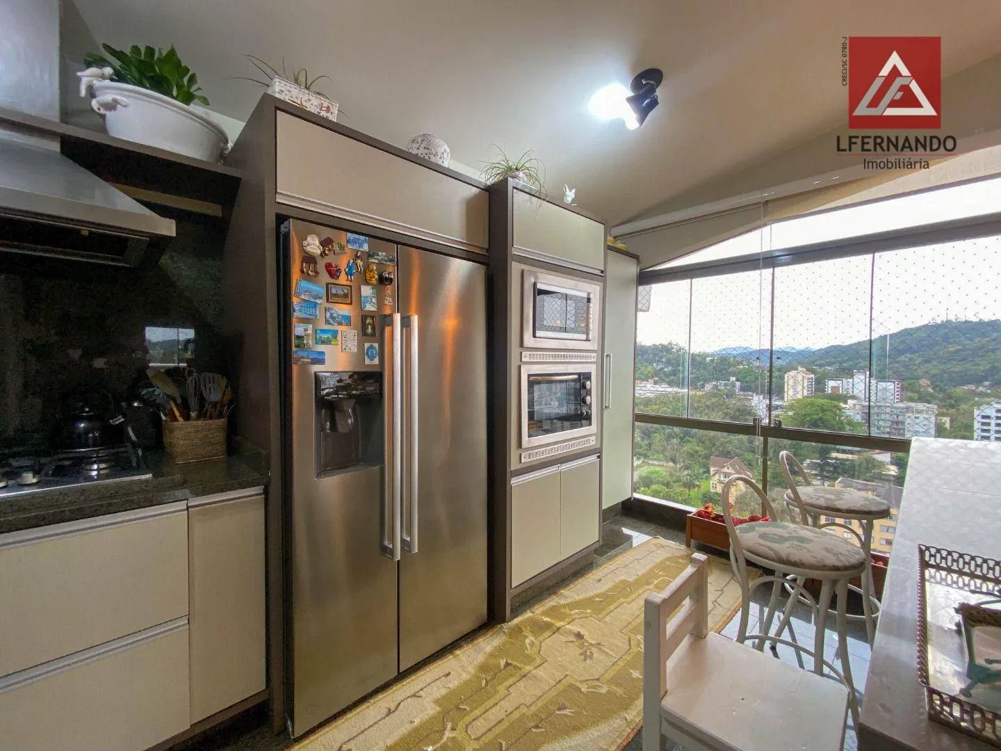 Cobertura com 4 dormitórios, sendo 2 suítes à venda, 242 m por R$ 1.250.000 - Centro - Blumenau/SC — foto 4