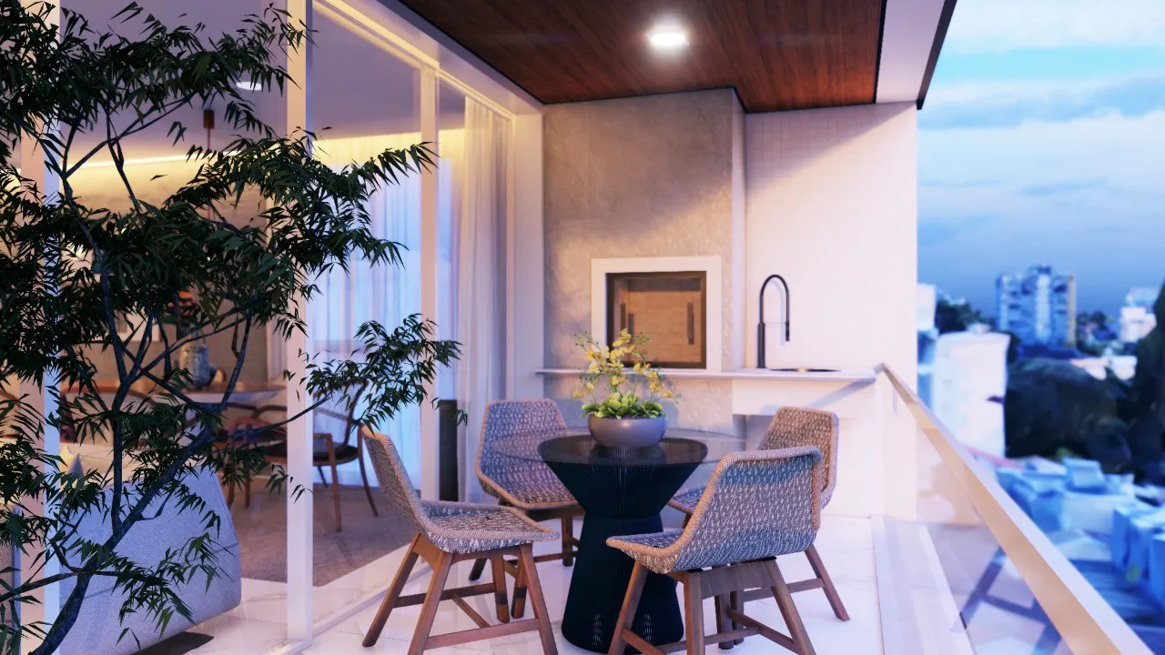 Apartamento com 3 suíte(s) à venda no bairro AMERICA em Joinville, por R$ 1.022.803.80. - foto 1