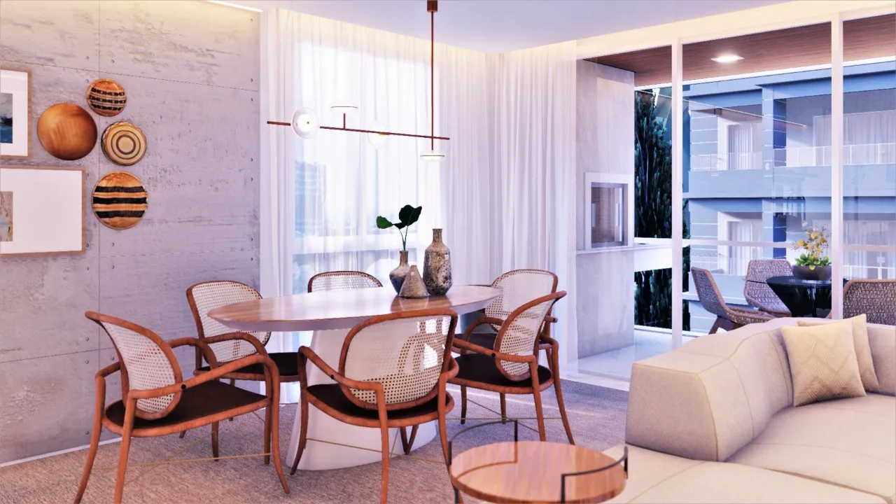Apartamento com 3 suíte(s) à venda no bairro AMERICA em Joinville, por R$ 1.022.803.80. — foto 3