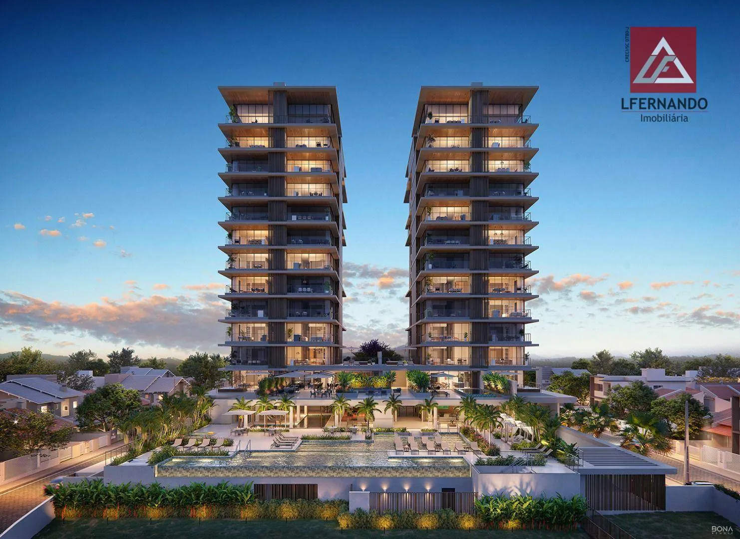 Apartamento com 4 dormitórios à venda, 211 m por R$ 5.276.809,03 - Centro - Balneário Piçarras/SC - foto 1
