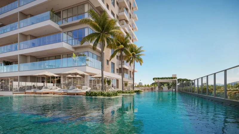 Apartamento frente mar e com vista permanente para uma das mais belas praias do litoral catarinense! — foto 3