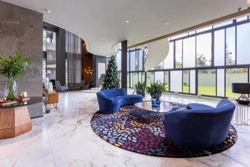 Apartamento com incrível vista panorâmica de Blumenau, 4 suítes e 410 m na Ponta Aguda, Blumenau/SC. — foto 4