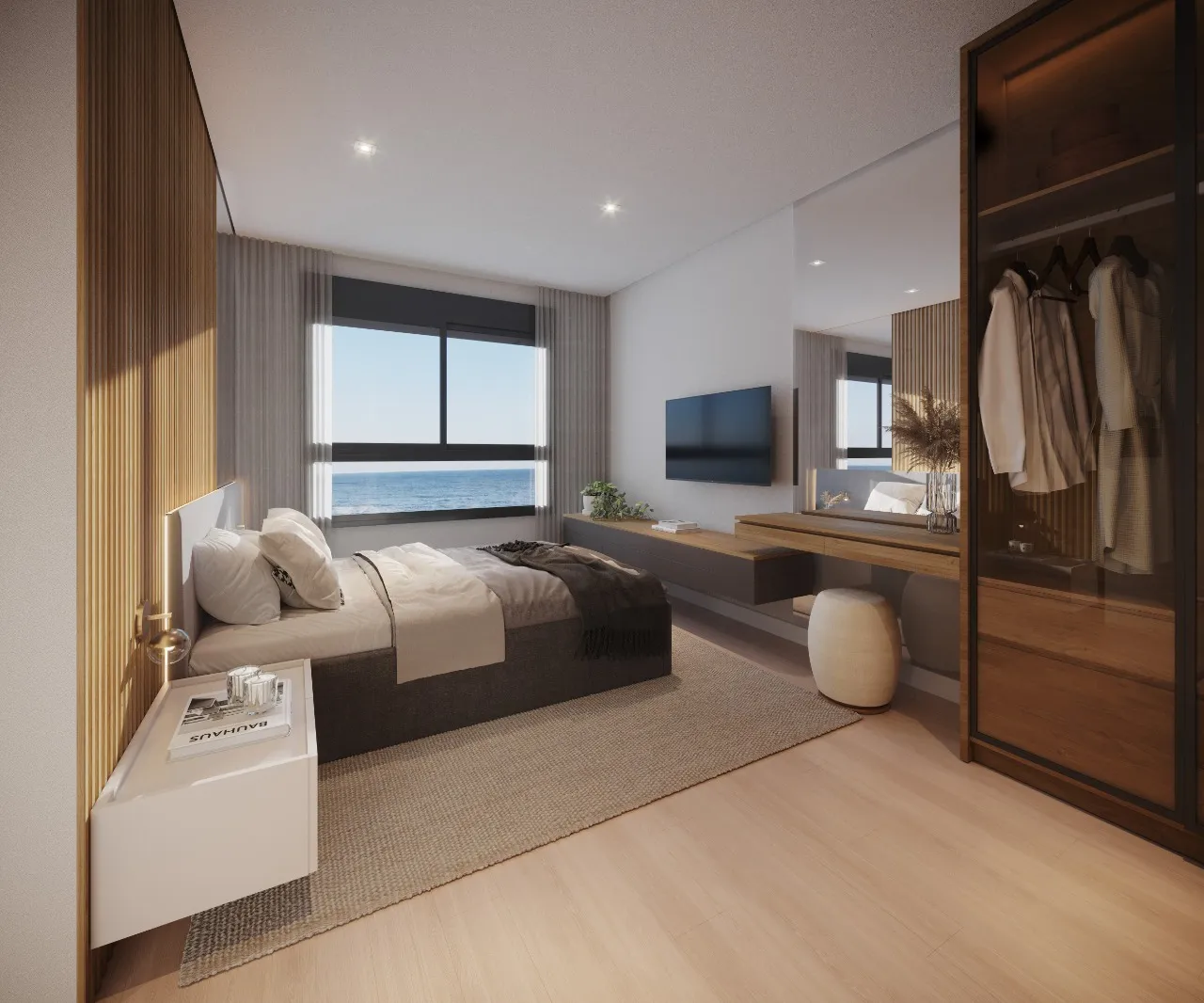 Apartamento com 1 suíte(s) mais 2 quarto(s) à venda no bairro Praia do Tabuleiro em Barra Velha, por R$ 1.186.224.96. — foto 2