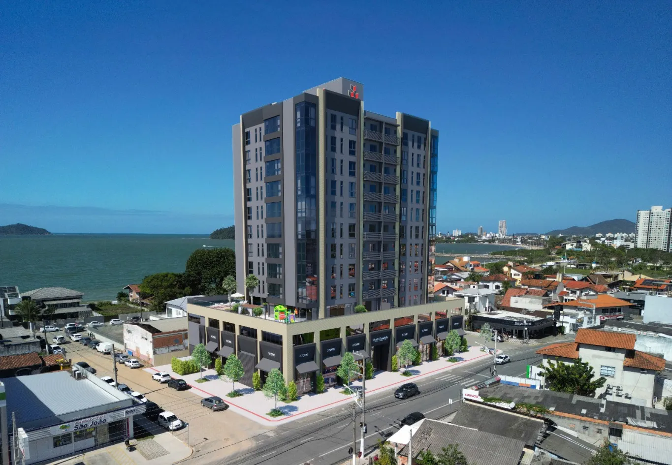 Apartamento 3 suítes no Residencial Costa Dourada - Centro em Balneário Piçarras SC! (CÓD 20182) - foto 1