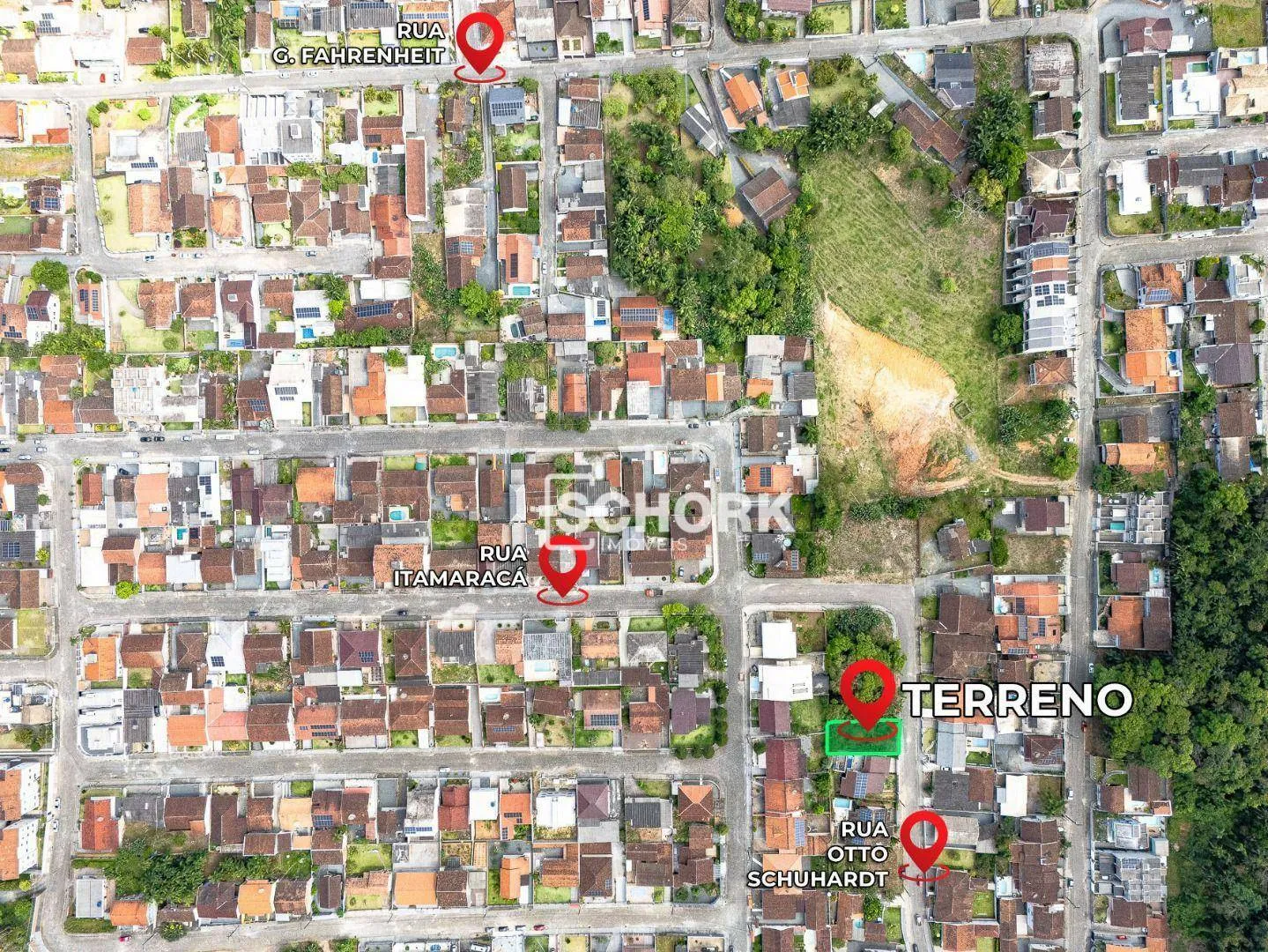 Terreno à venda, 377 m por R$ 288.000,00 - Fortaleza - Blumenau/SC — foto 6