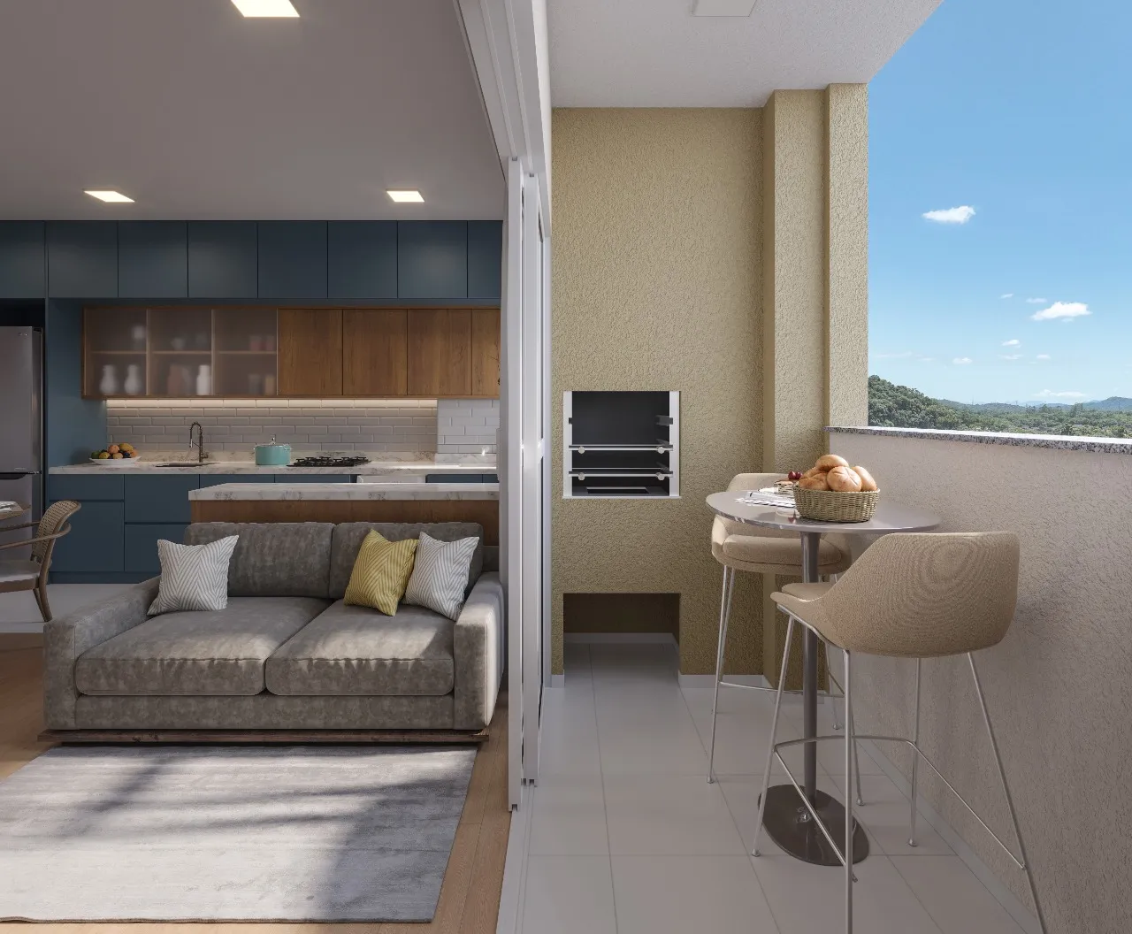 Apartamento com 2 quarto(s) à venda no bairro Pirabeiraba em Joinville, por R$ 298.837.67. — foto 3