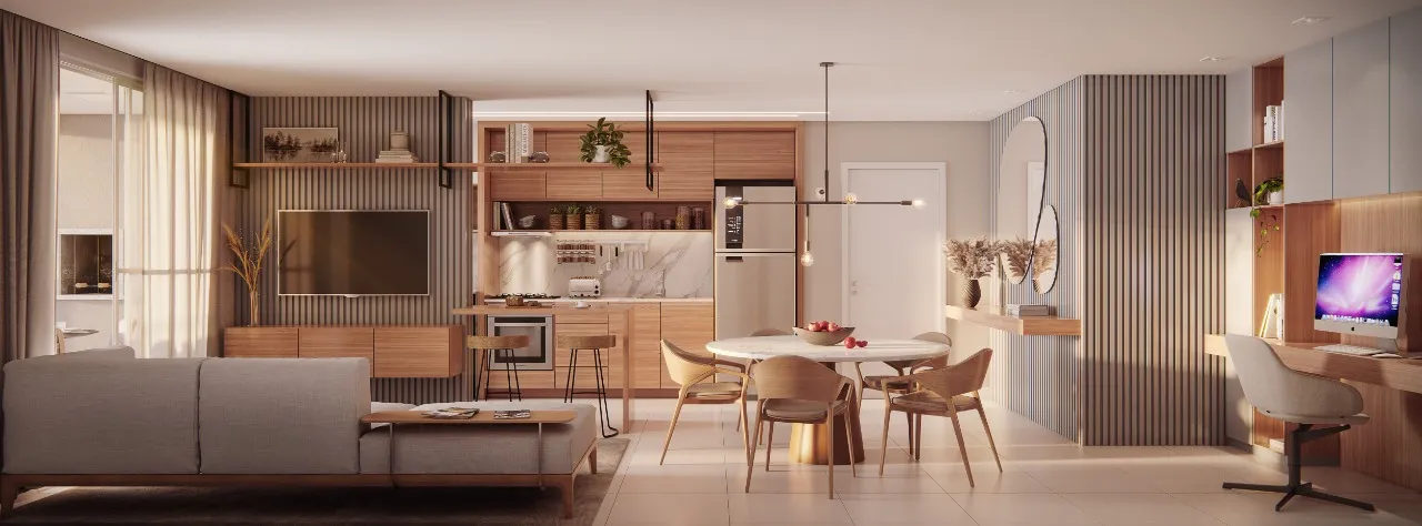 Apartamento com 1 suíte(s) mais 2 quarto(s) à venda no bairro Itacolomí em Balneário Piçarras, por R$ 1.440.205.90. — foto 4
