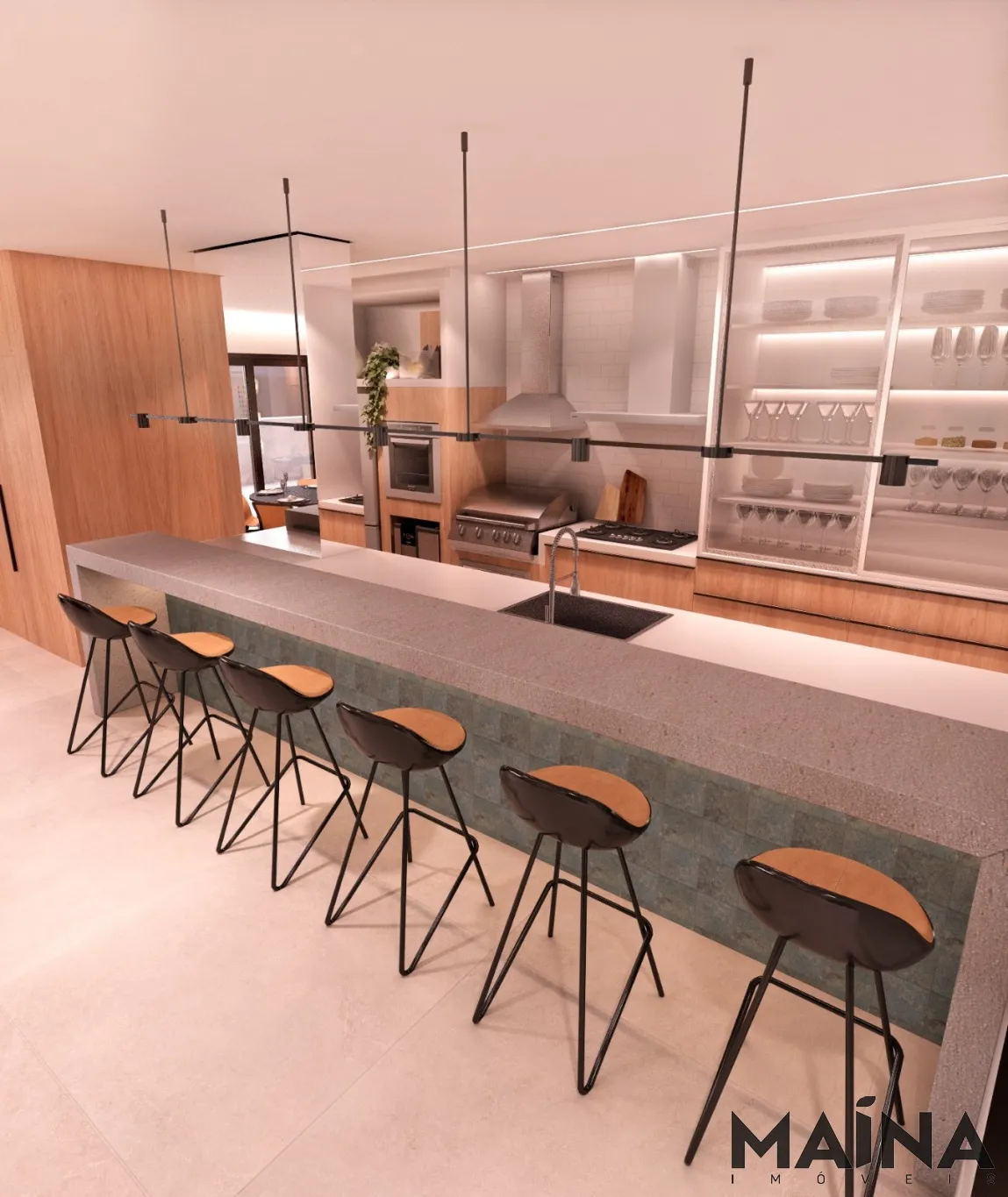 Excelente apartamento com 130m na região da Alameda, 3 dormitórios sendo 3 suítes por R$1.300.000,00 - Blumenau/SC — foto 7