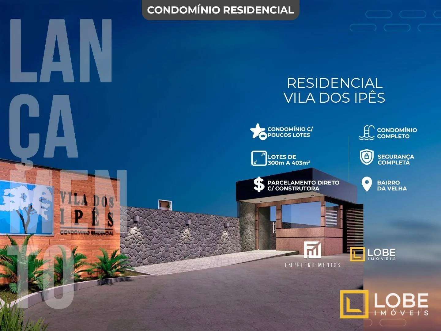 Terreno à venda, 300m por R$ 424.150 - Velha - Blumenau/SC — foto 2
