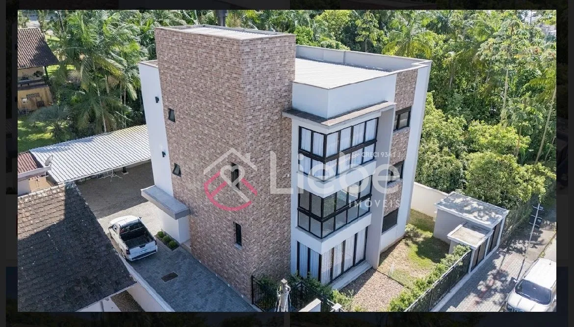 Excelente apartamento, com espaço Garden, no CONDOMÍNIO HAUS RESIDENCE com uma arquitetura contemporânea, acabamentos refinados e localizado bem no centro de Pomerode. Apartamento com 97,19m (área privativa) e 63,42 m externa (Garden). — foto 6