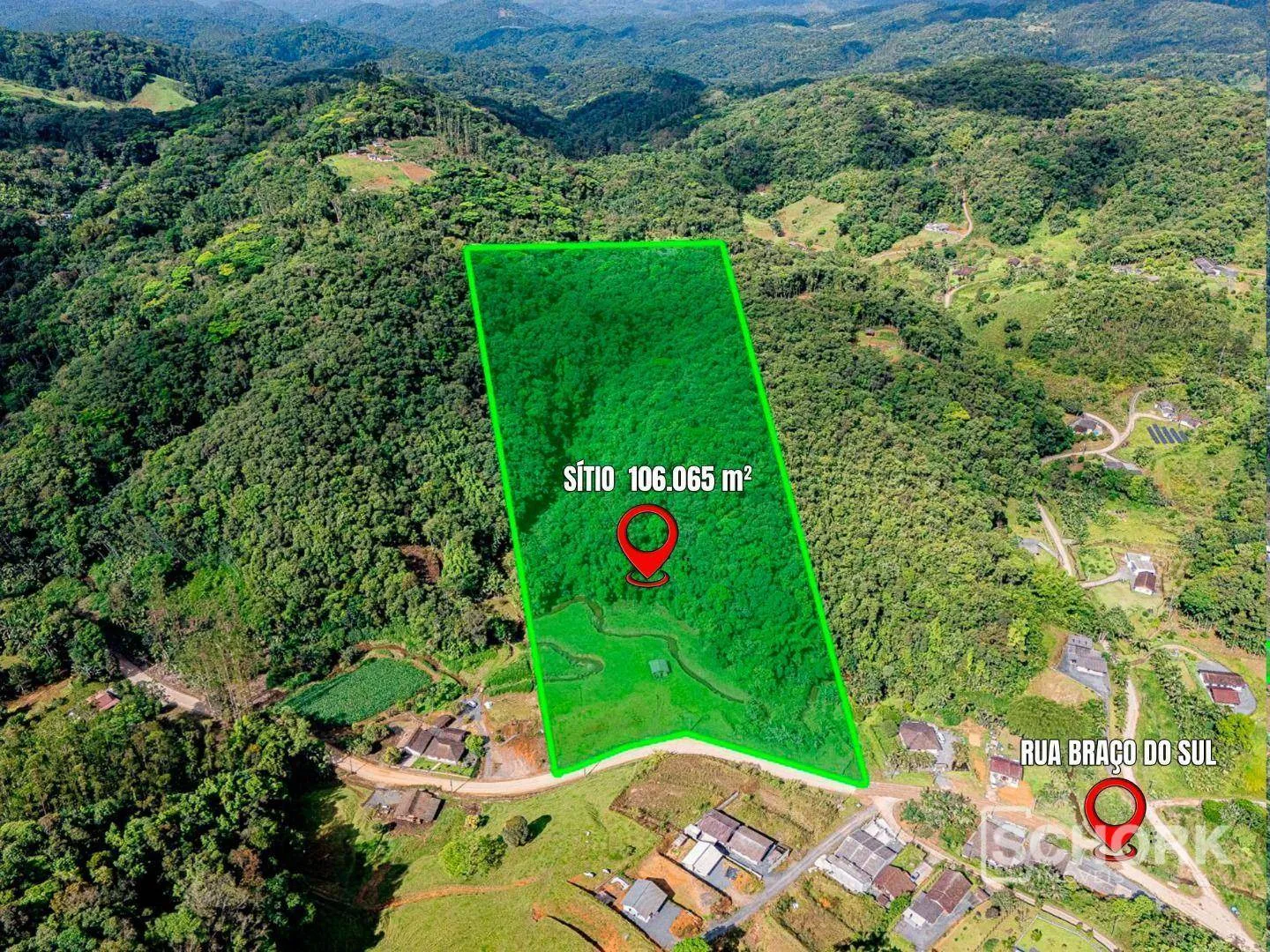 Sítio com 3 dormitórios à venda, 106065 m por R$ 3.000.000,00 - Vila Itoupava - Blumenau/SC — foto 2
