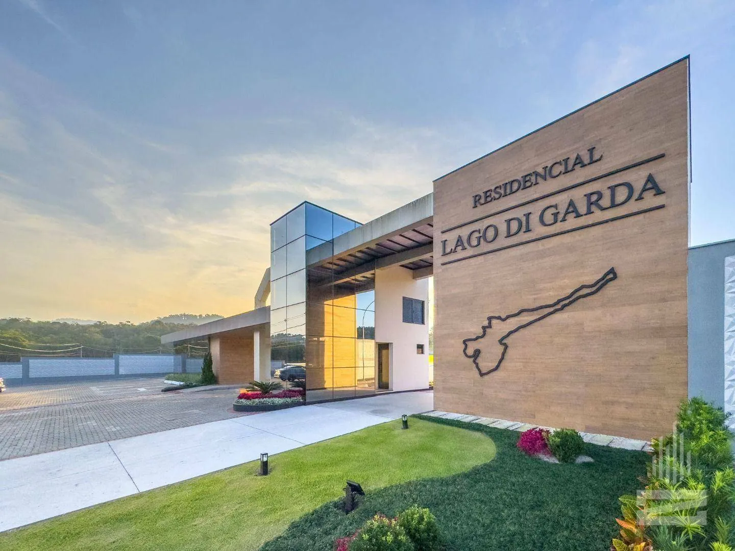 Lago Di Garda - Lote à Venda com 490m em Condomínio Fechado no bairro Velha em Blumenau — foto 4