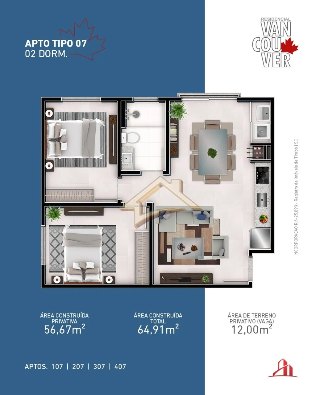 Apartamento em Timbó — foto 6