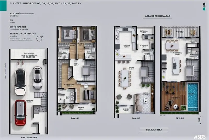 O Maríssima Quatro Ilhas é um condomínio residencial exclusivo, composto por 30 casas, em Bombinhas — foto 4
