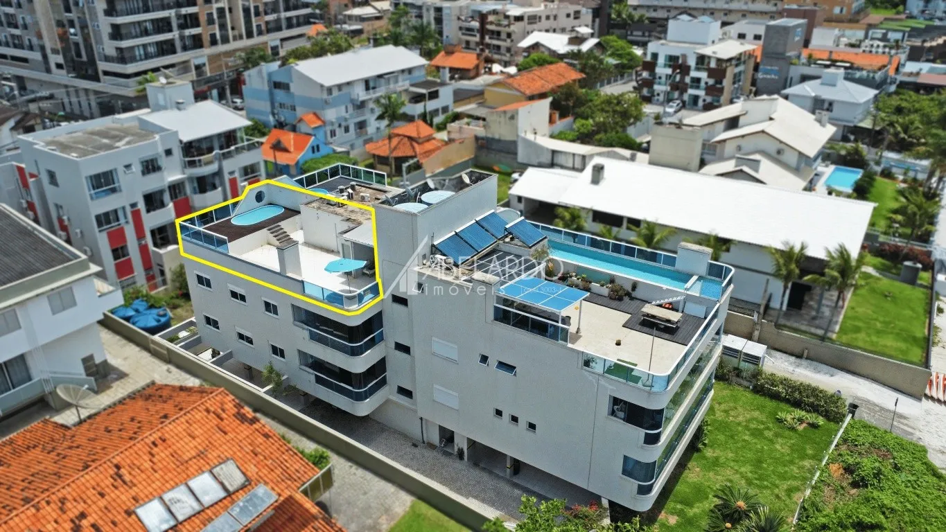 COBERTURA DUPLEX, VISTA MAR, MOBILIADO, TRÊS DORMITÓRIOS - PRAIA DE BOMBINHAS — foto 2