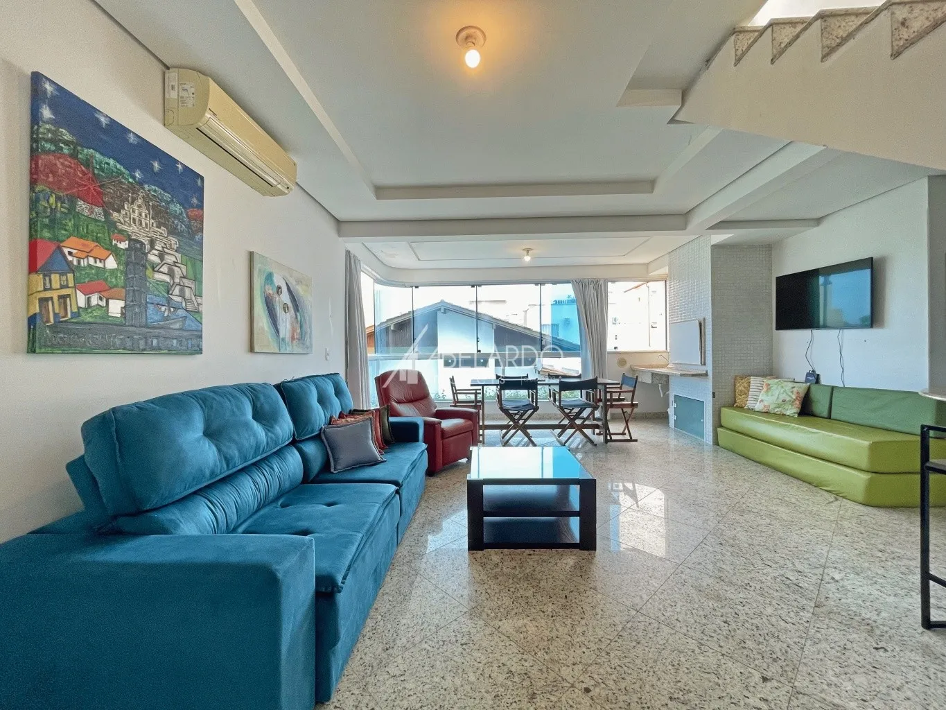 COBERTURA DUPLEX, VISTA MAR, MOBILIADO, TRÊS DORMITÓRIOS - PRAIA DE BOMBINHAS — foto 6