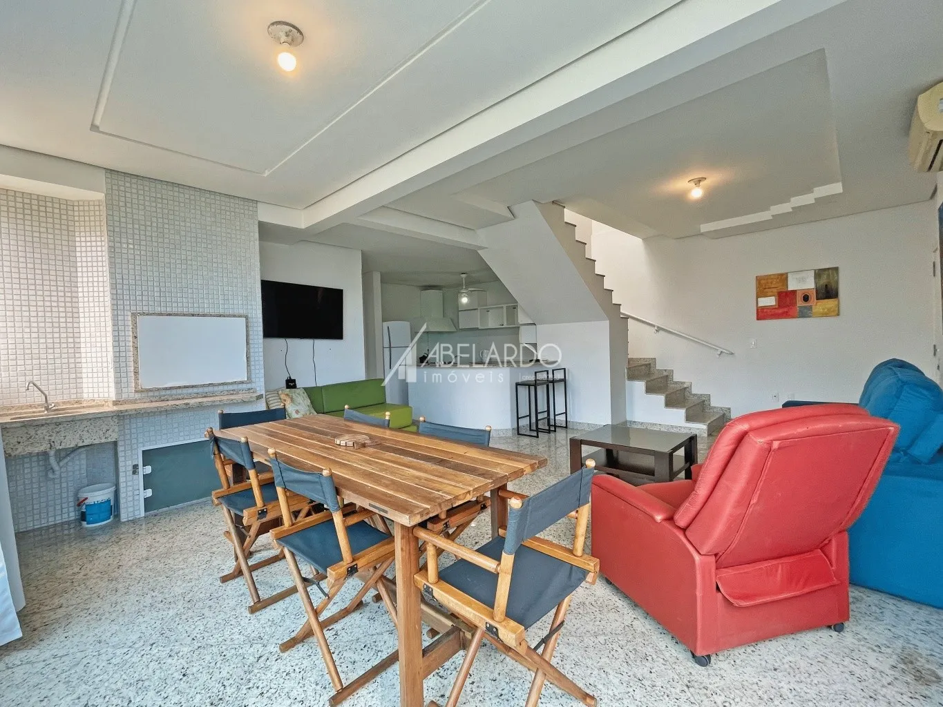 COBERTURA DUPLEX, VISTA MAR, MOBILIADO, TRÊS DORMITÓRIOS - PRAIA DE BOMBINHAS — foto 7