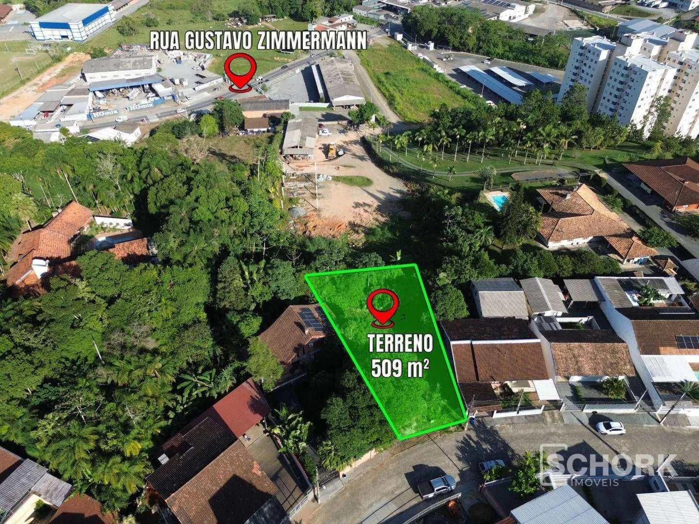 Terreno à venda, 509 m por R$ 299.000,00 - Itoupava Central - Blumenau/SC — foto 2