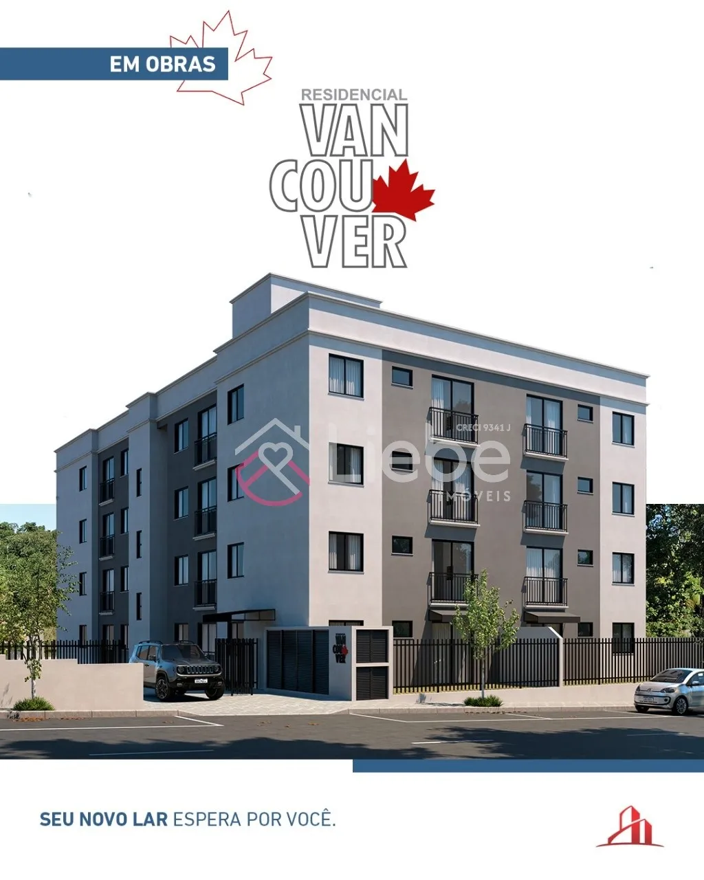 Lindos Apartamentos no Residencial Vancouver de 01 e 02 dormitórios localizado no Bairro Araponguinhas na cidade de Timbó. — foto 3