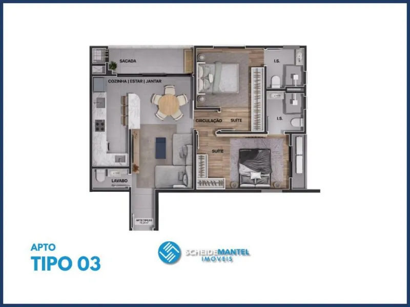 APARTAMENTO NO CENTRO - NAVEGANTES/SC — foto 7