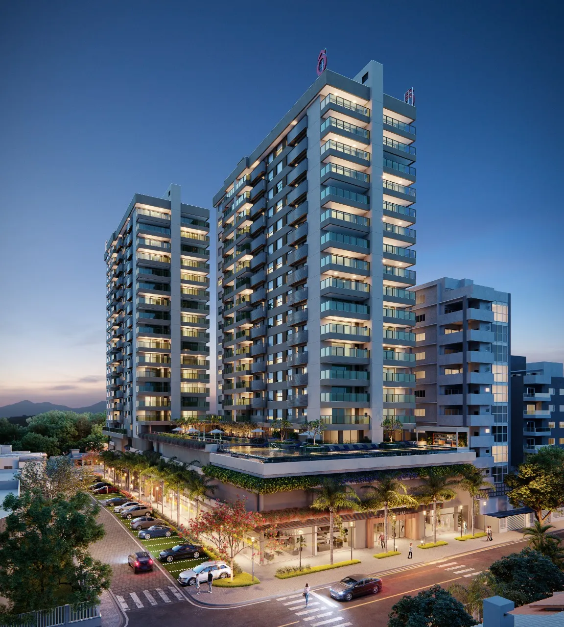 Apartamento com 1 suíte(s) mais 2 quarto(s) à venda no bairro Centro em Balneário Piçarras, por R$ 1.364.098.84. — foto 5